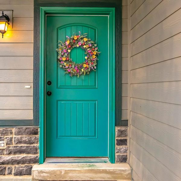 

decorative flowers & wreaths garland decoration for thanksgiving mother's day pendant living room garden wedding balcony pld