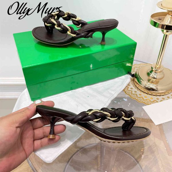 

70% off wholesale sandals flip-flops ollymurs celebrity flip-flops female version of all-around wear summer new women's high heels with, Black