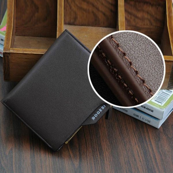 

short multifunction anti-scratch purse large capacity men wallet solid fashion card slots pu leather soft zipper clutch wallets, Red;black