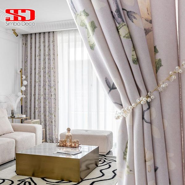 

darkening blackout decoration grommet curtains for living room window treatments luxury jacquard drapes fabric curtain
