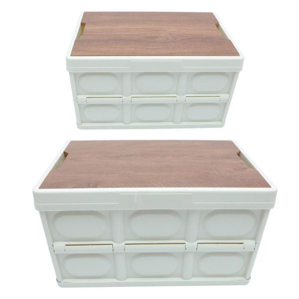 

storage drawers 2pcs folding household box practical camping boxes organizer