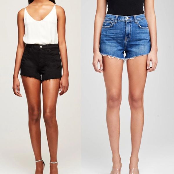 

women's shorts high waist women denim simple casual cotton lady, White;black