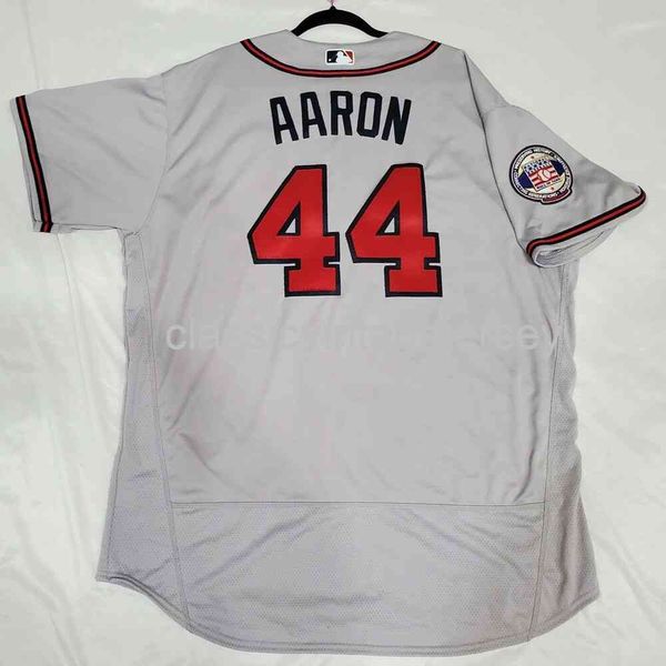 

men women kids hank aaron flex base jersey embroidery new baseball jerseysxs-6xl, Black