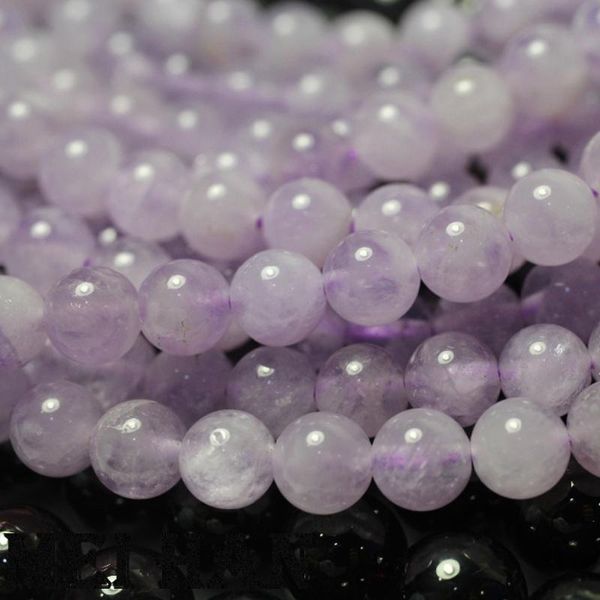 

other meihan wholesale a+ 7-7.5mm natural lavender quartz smooth round stone loose love beads for jewelry making design diy