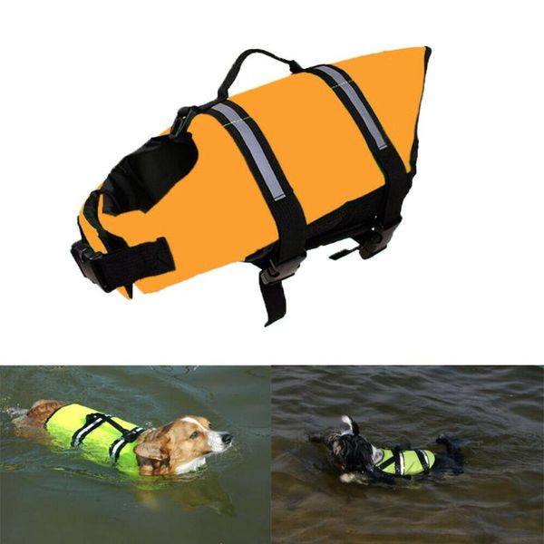 

dog apparel reflective life jacket safety flower vest swimwear pet puppy swimming preserver for small medium large
