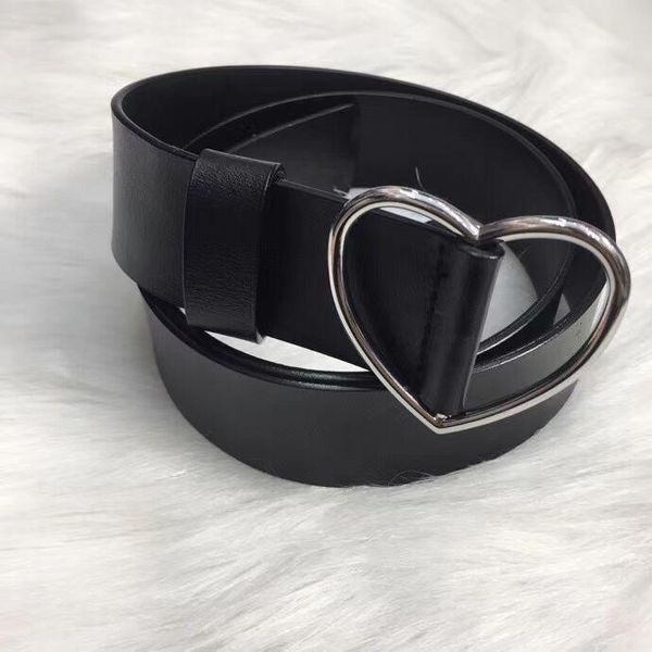 

belts 2021 casual fashion leather love dress belt for women, Black;brown
