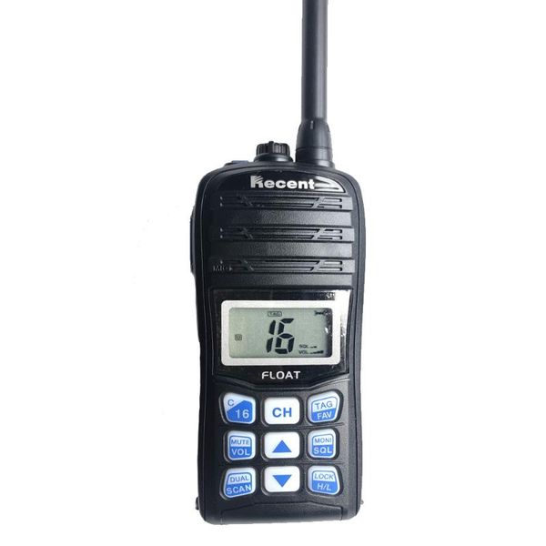 

recent rs-35m vhf marine radio ip67 waterproof international channel weather float walkie talkie auto scan portabl