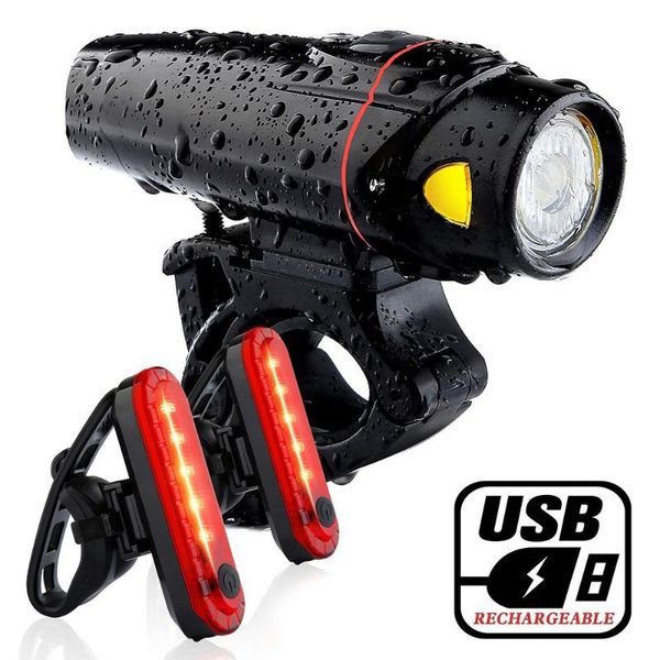 

bicycle light high t6 led cycling bike lamp head ip5 waterproof 4 modes aluminum alloy+abs 2021 lights