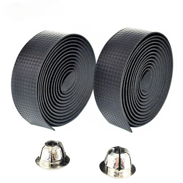 

bike handlebars &components cycling road handlebar tape anti-slip bicycle handle bar tapes wrap cork guidoline fixing straps accessories
