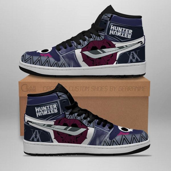 

feitan hunter x sneakers sword hxh anime shoes