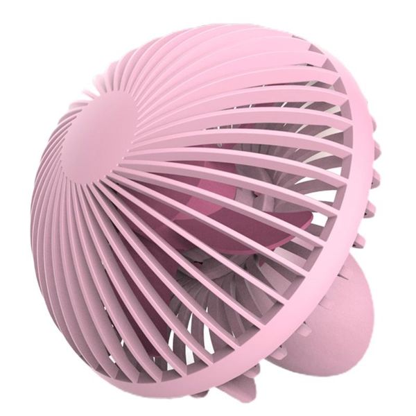

electric fans 6-inch desk fan rechargeable mushroom shaped usb power supply portable silent for home, office and travel dropship