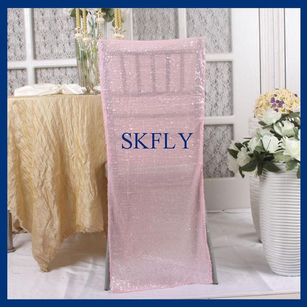 

chair covers ch004b nice 5mm standard chiavari light pink or baby sequin cover cap