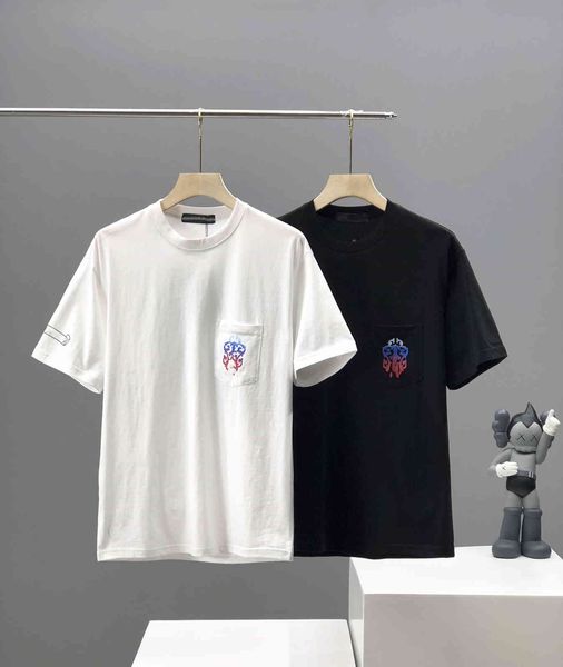 

t shirt 2021 spring and summer kroja printed round neck loose casual unisex, White