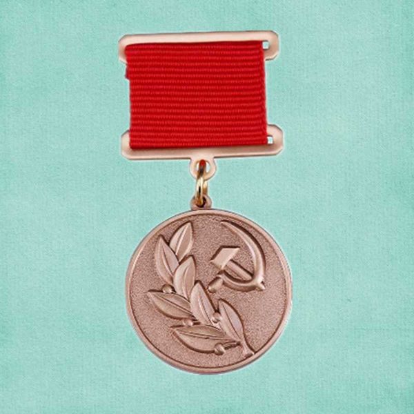 

pins, brooches soviet hammer sickle laurel leaves wreath socialism communism badge russia award, Gray