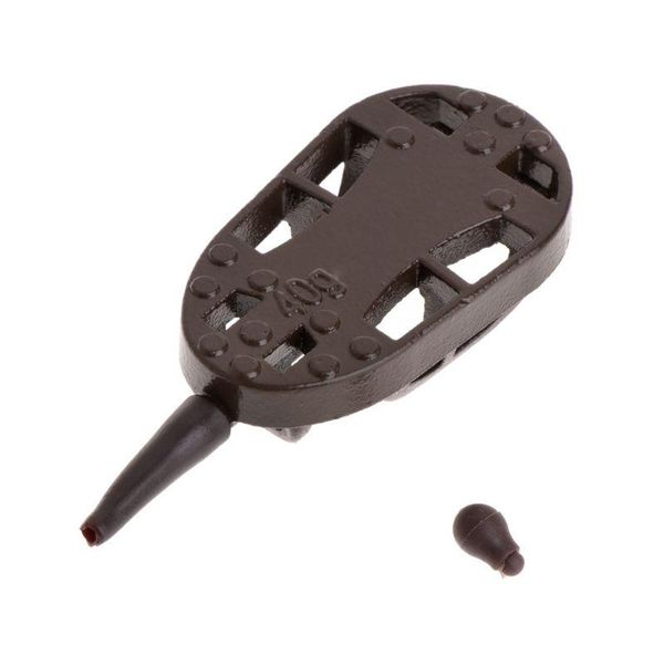 

fishing feeder bait cage zinc alloy 30g/40g/50g line method with bead accessory accessories
