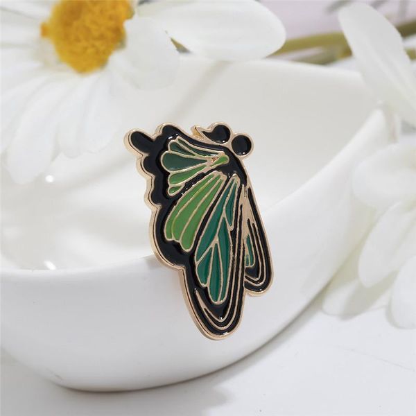 

pins, brooches cute cartoon butterfly enamel brooch for women girls fashion bag clothes lapel pins badge jewelry accessories party gifts, Gray