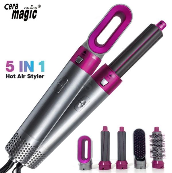 

electric hair brushes straightening multifunctional dryer air curl comb curler straight diffuser