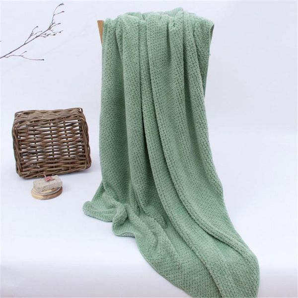 

towel ultrafine fiber beach bath 75*140 pineapple jacquard coral velvet water