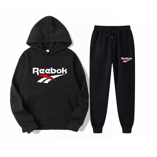 

men's tracksuits autumn mens sets 2-piece hoodies+pants 2021 harajuku sport suits casual men/women sweatshirts tracksuit brand sportswe, Gray