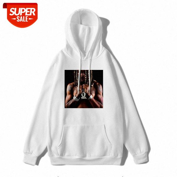 

rap king von men's and women's hooded sweater loose plus size hoodie #i347, Black