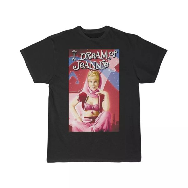 

i dream of jeanie tv series short sleeve tee, White;black