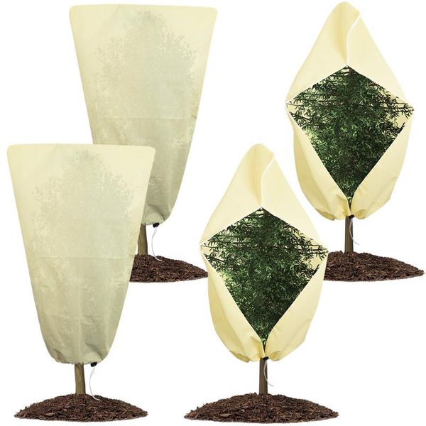 

other garden supplies winter windproof drawstring plant covers warm protection cover bags imitation frost fruit tree flower potted