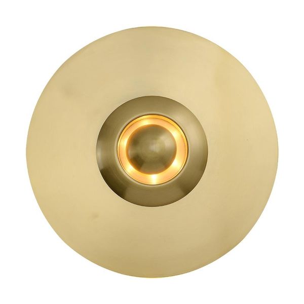 

creativity copper round light modern wall shade led lighting fixture for home decor bedroom lamps chandeliers lamp