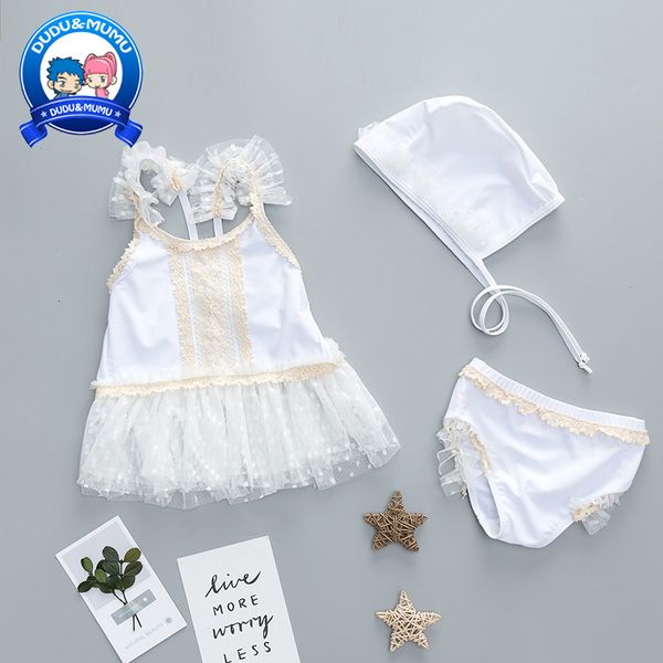 

children's bikini split baby spring resort girls' swimsuit, Black;white