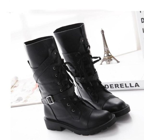 

boots 2021 women's winter fashion, Black