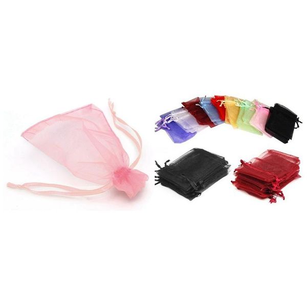 

gift wrap 208 pcs organza wedding favour bags jewellery pouches, 108 a & 100 b