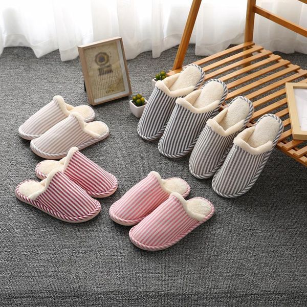 

women's men's house bedroom shoes thermal knit clog stripe slippers breathable indoor/outdoor memory foam, Black