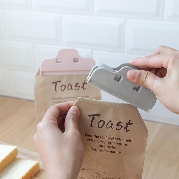 

bag clips fresh keeping moisture-proof kitchen snack sealing clip strong food plastic