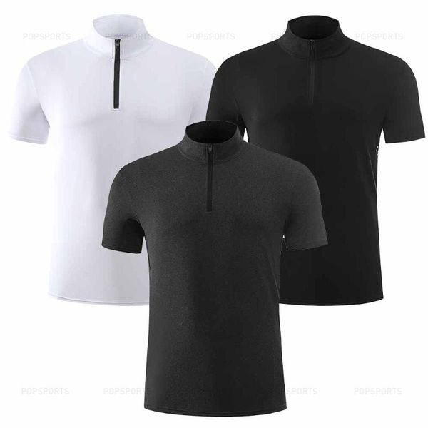 

summer men's running shirt short sleeves slim comfortable sports gym basketball fitness jerseys, Black;blue