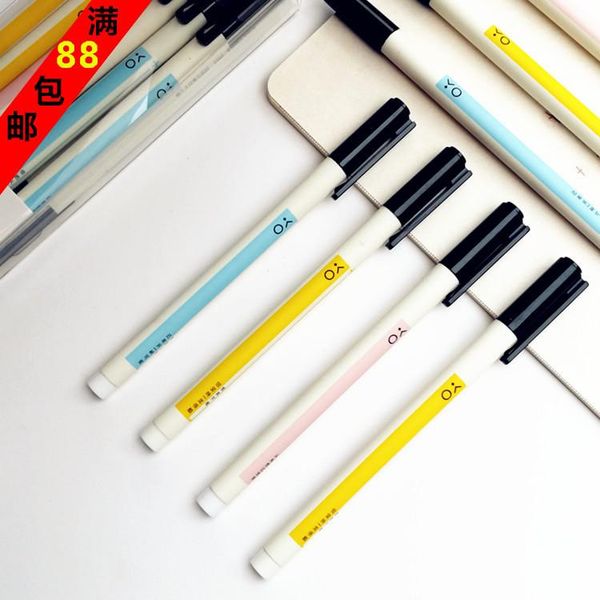 

gel pens 54 pcs/lot lovely creative quick dry pen signature escolar papelaria school office supply promotional gift
