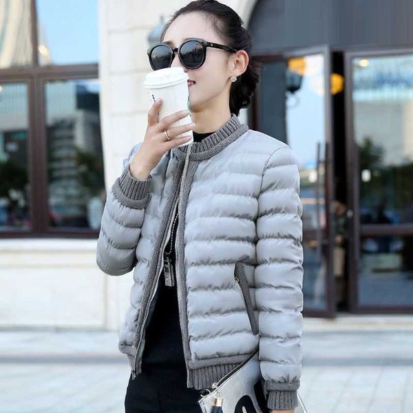 

short cotton padded et women's winter coat small bread korean down, Black