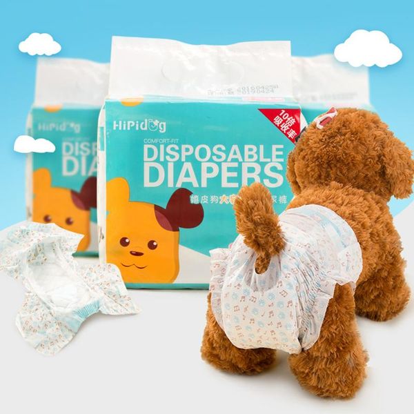 

dog apparel female diaper super absorption physiological pants diapers for dogs convenient disposable leakproof nappies