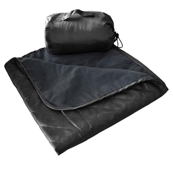 

outdoor camping blanket warm fleece nap moisture-proof picnic mat pads