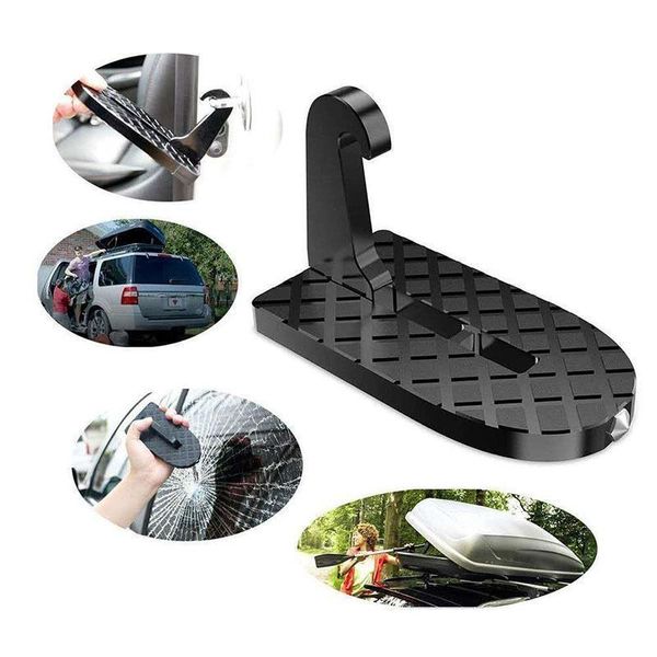 

professional hand tool sets multifunction foldable car roof rack step door universal latch hook auxiliary foot pedal aluminium alloy safety