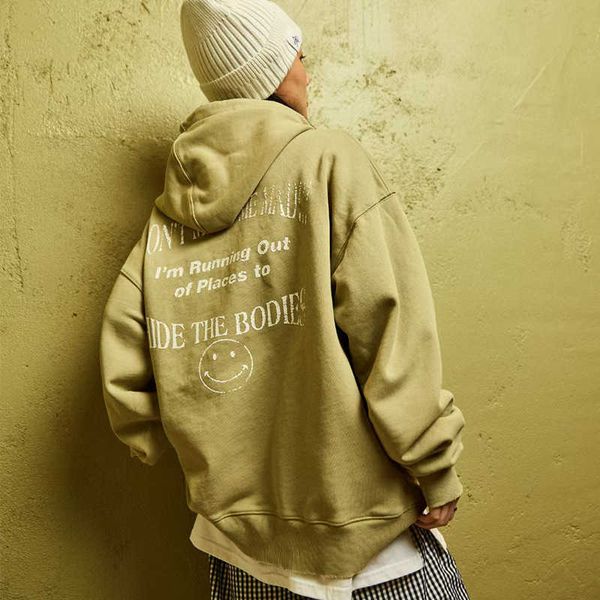 

fashion fleece hoodies aimeewq paper bag home spring loose casual large edition solid color printed hoodie, Black