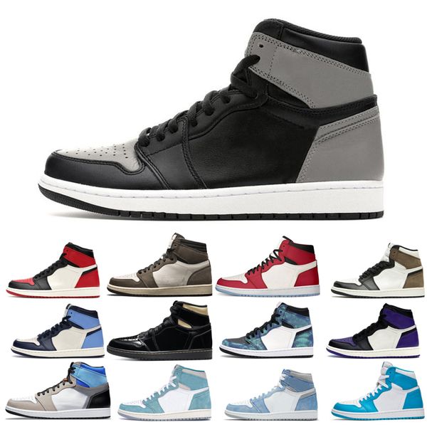 

2022 basketball shoes 1s 1 crimson tint toe dutch green fearless pink quartz smoke grey obsidian pollen shadow wholesale good