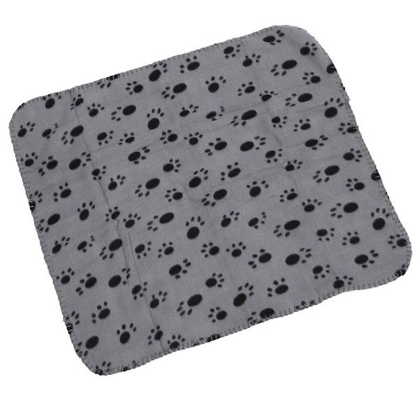 

pet blanket fleece dog animal cat 60x70cm (gray) kennels & pens