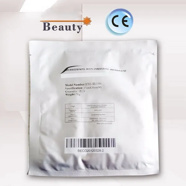 

slimming machine anti e membrane cavitation fat cooling weight reduce therapy cryo pad antie cooling gel film ce/dhl