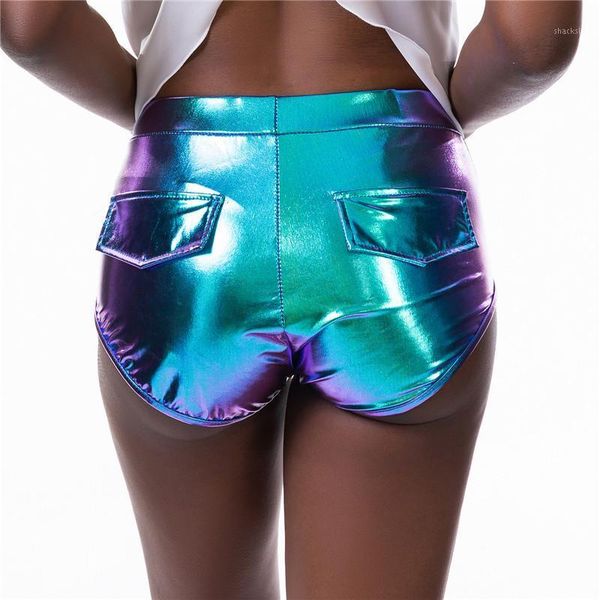 

gothic fashion fake pocket shorts mini stretch hip hop disco short punk rock night bar club party bodycon skinny women's, White;black