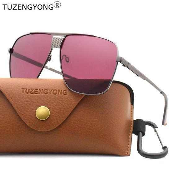 

polarized sunglasses men's driving shades coating mirror glasses brand designer eyewear accessories for men, White;black