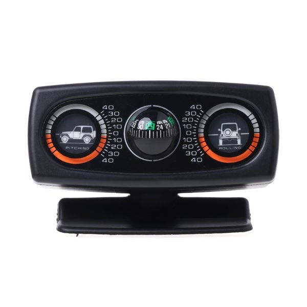 

t3ed 3 in 1 car compass inclinometer angle slope level meter finder gradient balancer