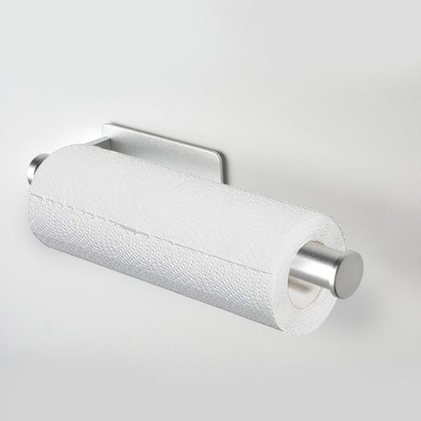 

toilet paper holders nail-wall mount holder simple kitchen roll rack bathroom towel