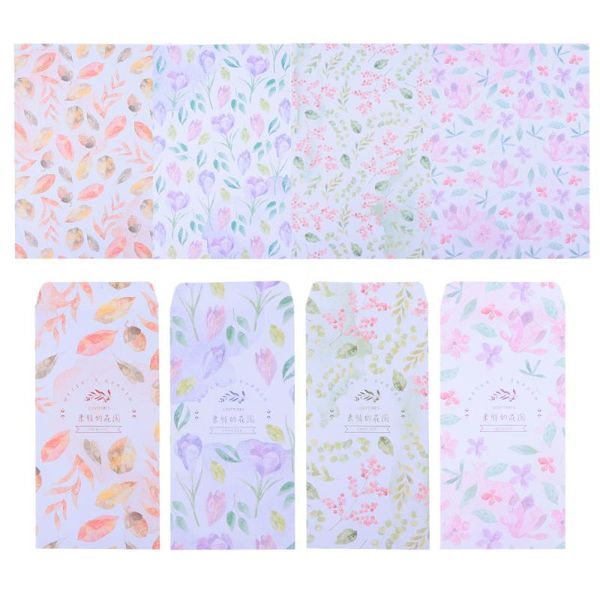 

sets cartoon writing stationery paper floral with envelope gift wrap