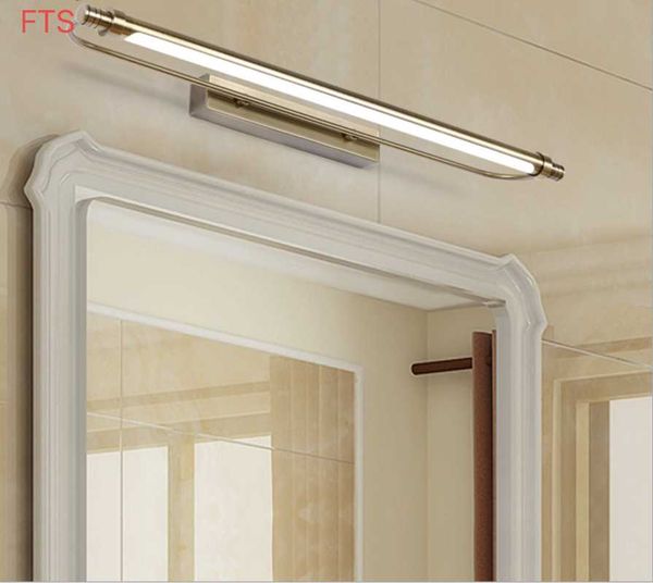 

mirror front light bathroom painting wall makeup american waterproof and anti-fog retro lamp