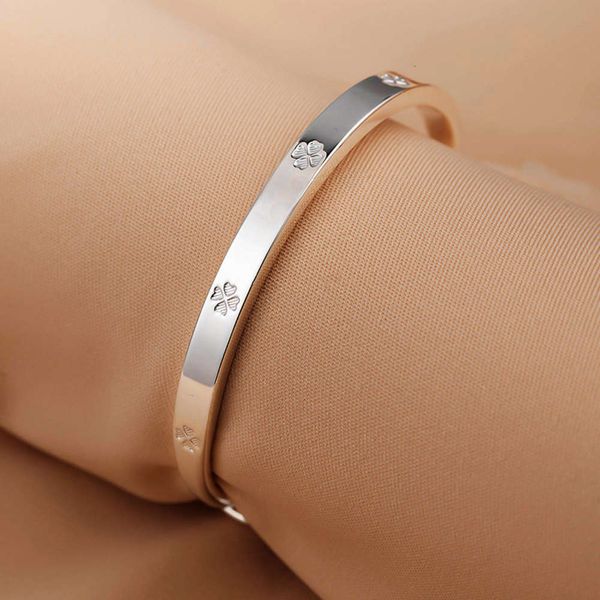 

999 zuyin lucky clover bracelet design for women's small group, Black