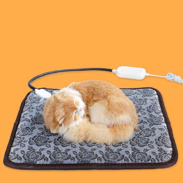 

cat beds & furniture pet dog waterproof electric heating pad body winter warmer mat bed blanket for puppy and warm sleeping
